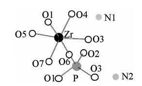 12.A novel layered zirconium phosphate [NH4](2)[Zr(OH)(3)(PO4)] synthesized through non-aqueous route